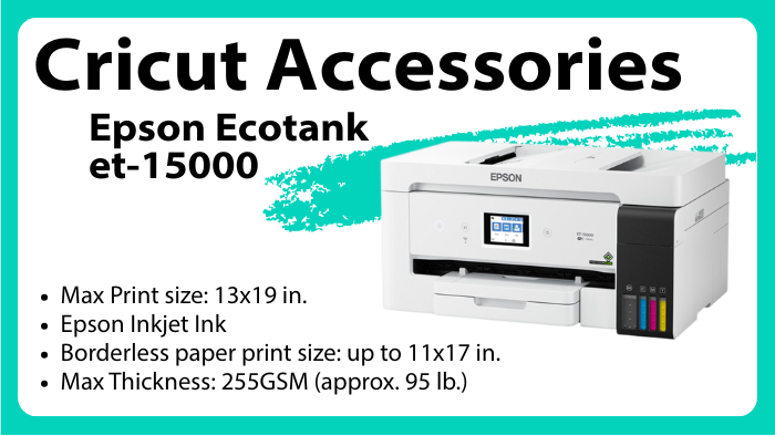 Cricut Accessories Inkjet - More Information during Orientation