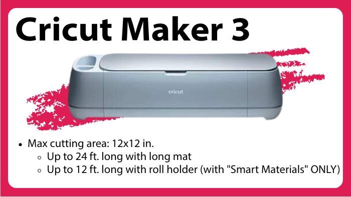 Cricut Maker 3 Vinyl Cutter - More Information during Orientation
