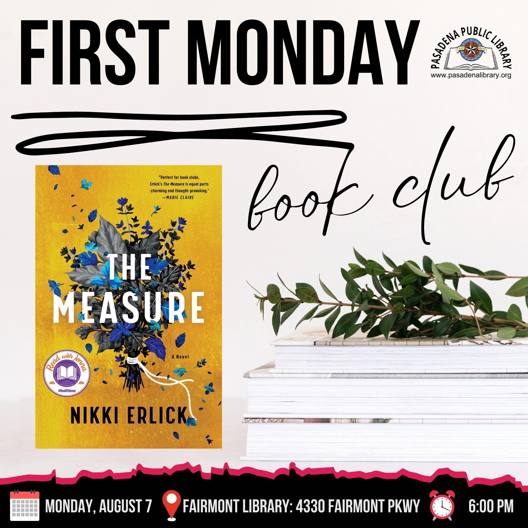 First Monday Book Club: The Measure by Nikki Erlick