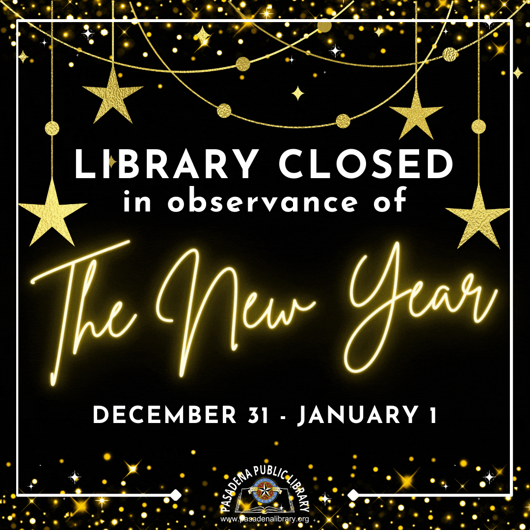Closed in Observance of the New Year, December 31 - January 1!