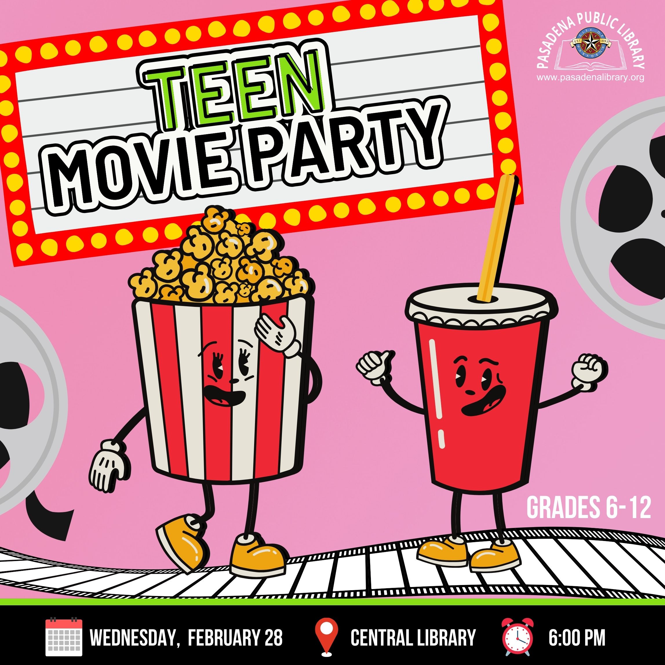 CENTRAL: Teen Movie Party