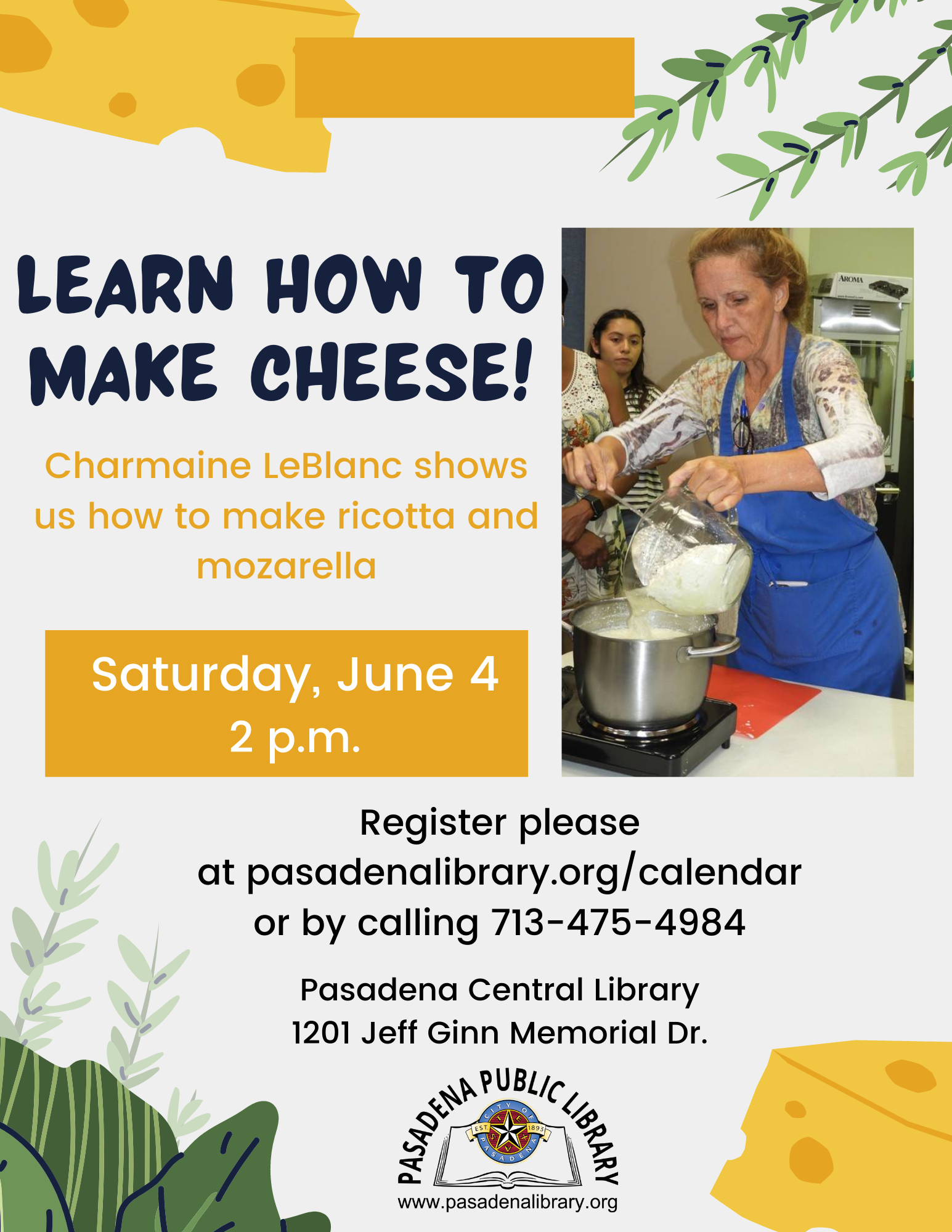 Central: Learn How to Make Cheese