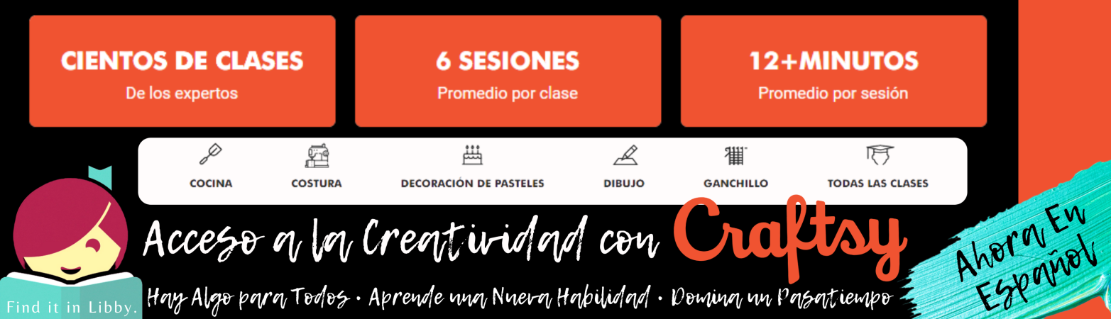 Acceso a la Creatividad con Craftsy en Español