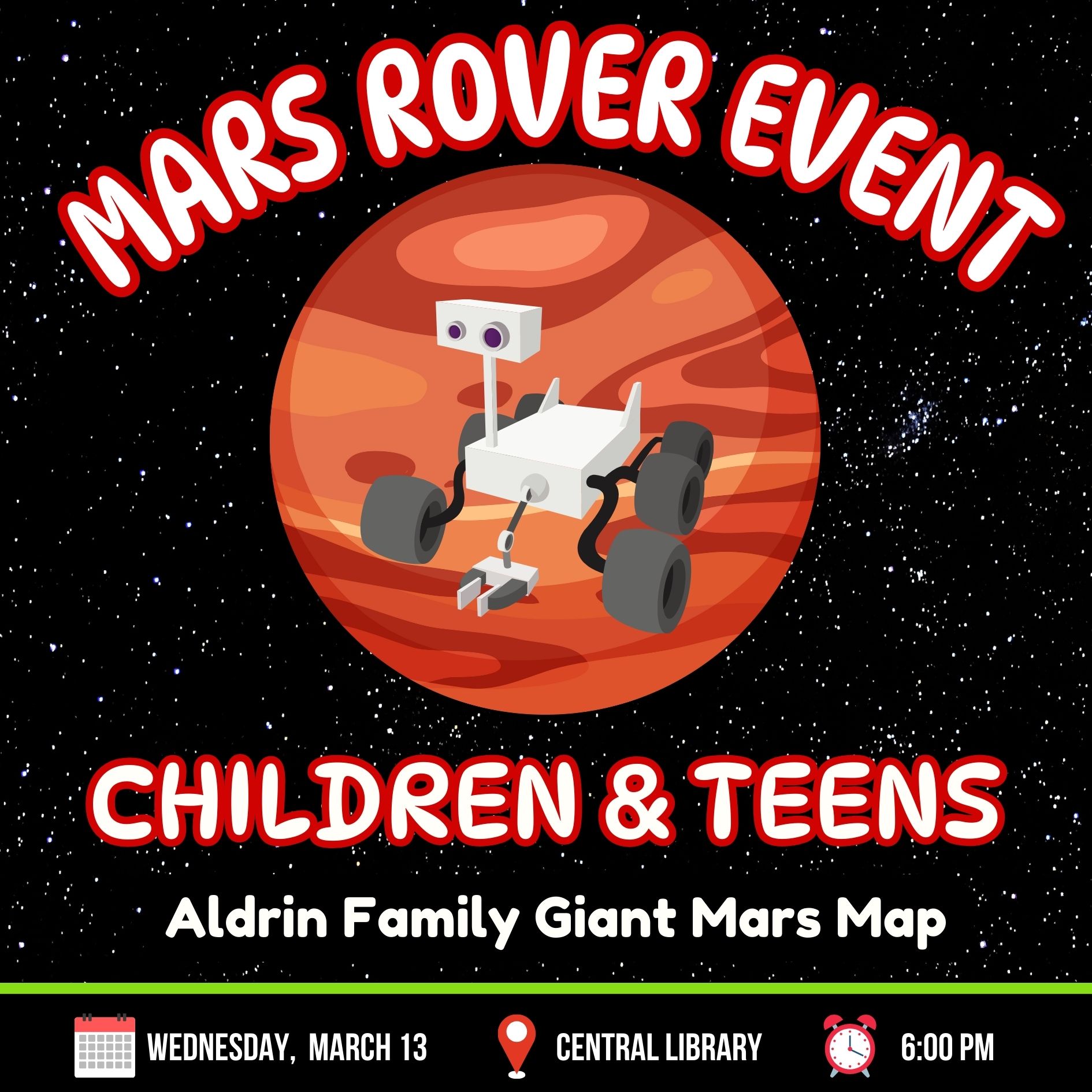 MARCH 13_ MARS ROVER EVENT