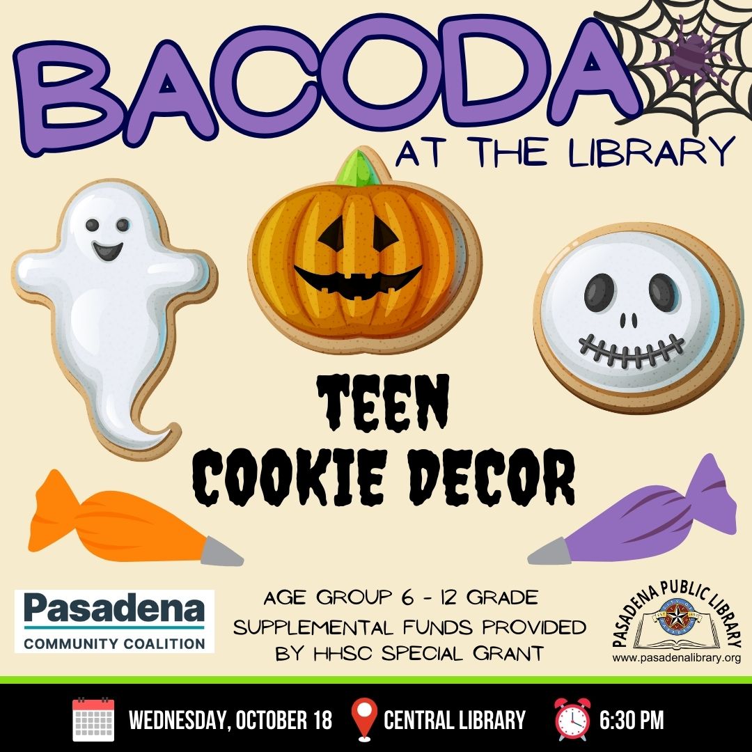 BACODA AT THE LIBRARY - TEENS