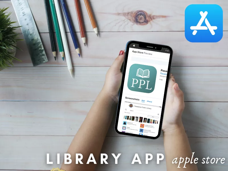 Download the Library App on your Apple Device!