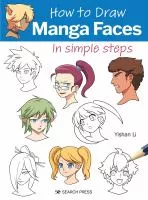 How to draw manga faces in simple steps book cover