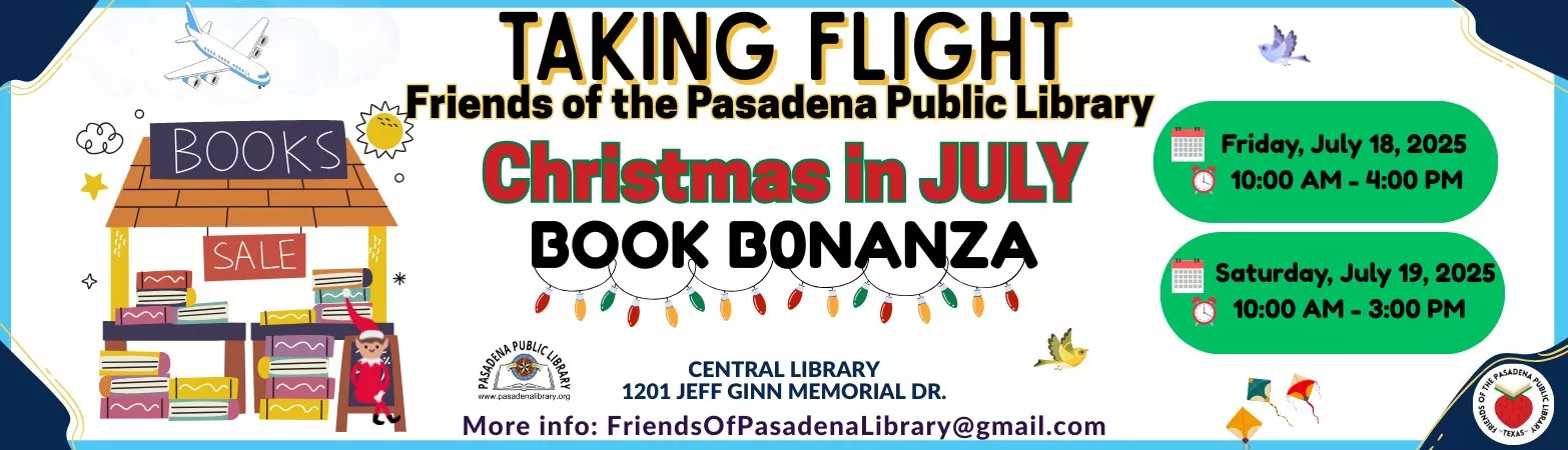 Friends Book Bonanza July 18 and 19