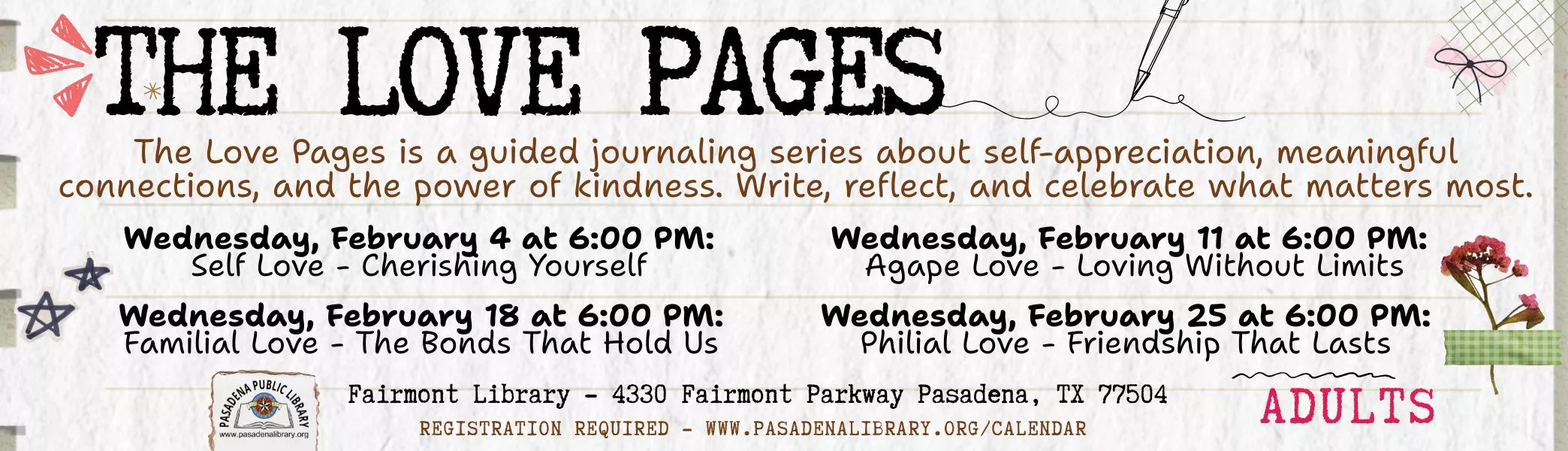 The Love Pages Series 