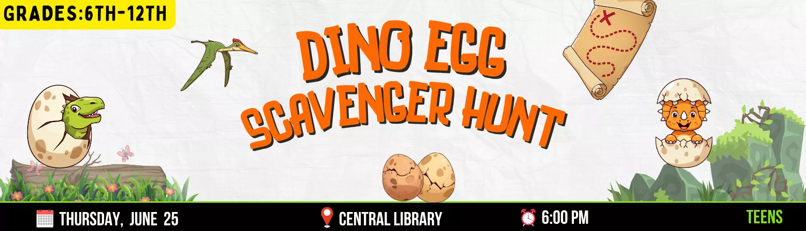 Dino Egg Scavenger Hunt