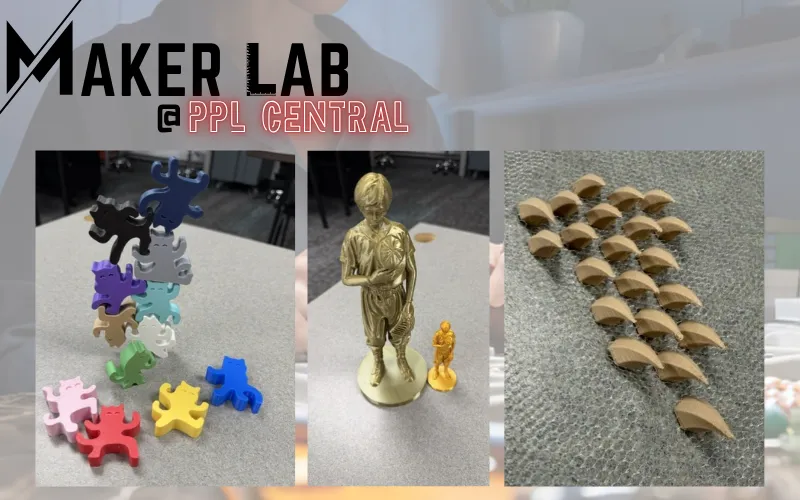 3D Printed Items from the Maker Lab