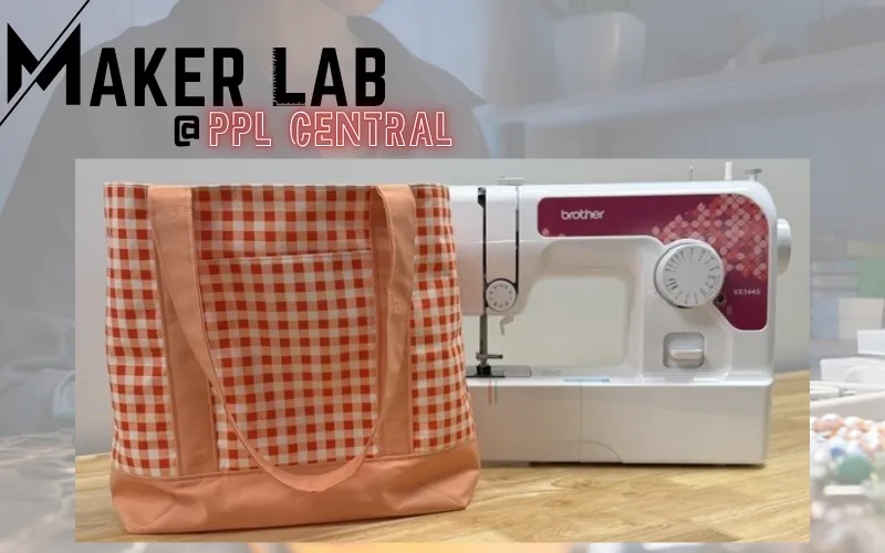 Items created with sewing machines in the Maker Lab