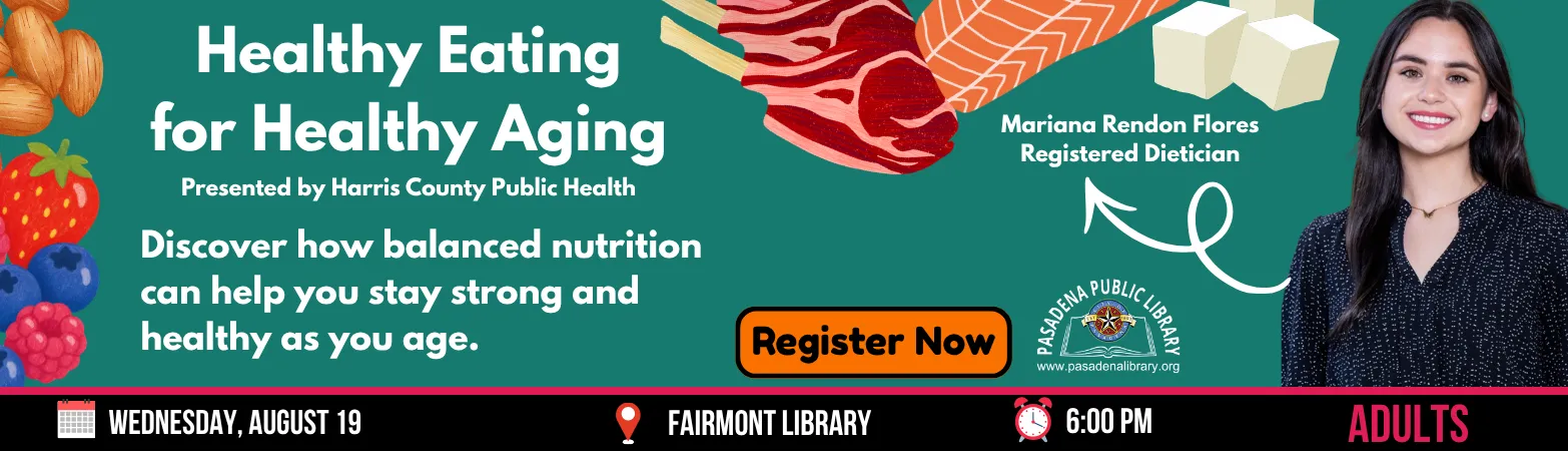Harris County Public Health - Eating Well for Healthy Aging