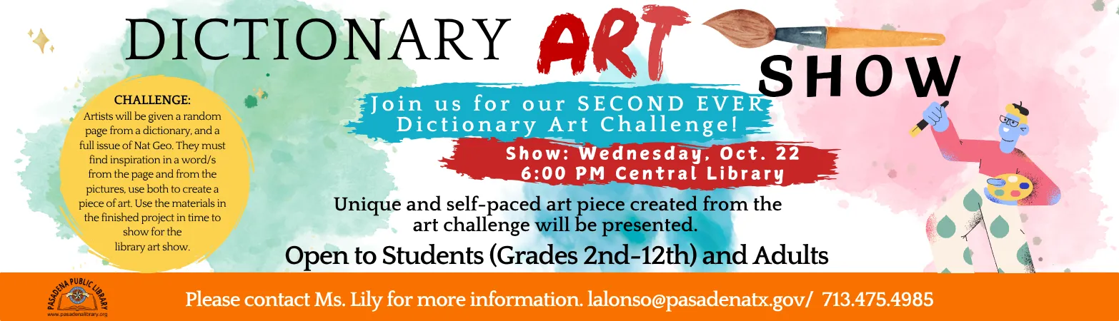 Art Dictionary Challenge and how to join it