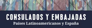 Imágenes de banderas de diferentes países alineadas en una fila.