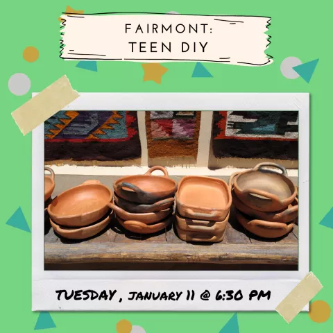 Fairmont: Teen DIY: Air-Dry Clay Tray