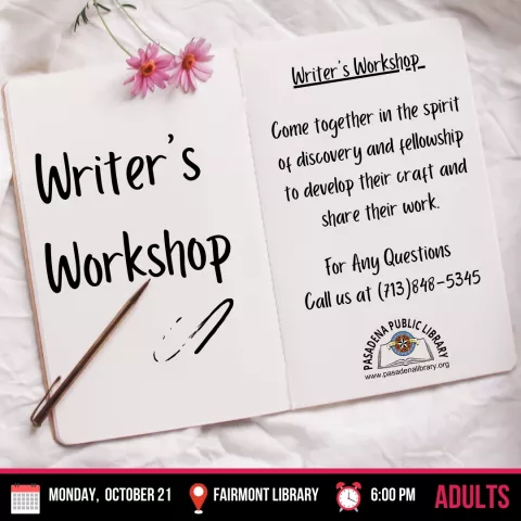 FAIRMONT: Writer's Workshop