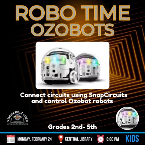 CENTRAL: Robo Time - Ozobots