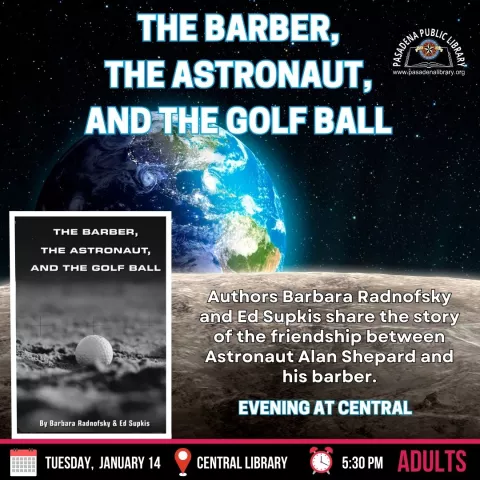 CENTRAL: Evenings at Central - The Barber, The Astronaut, and the Golf Ball