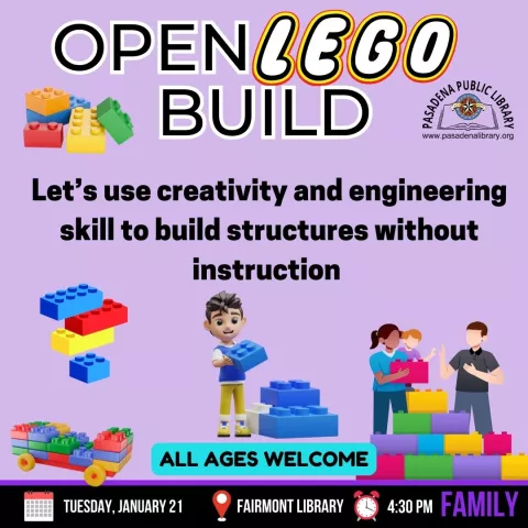 FAIRMONT: Open Lego Build