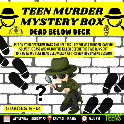CENTRAL: Teen Murder Mystery Box