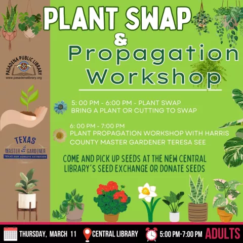 CENTRAL: Plant Swap and Propagation Workshop