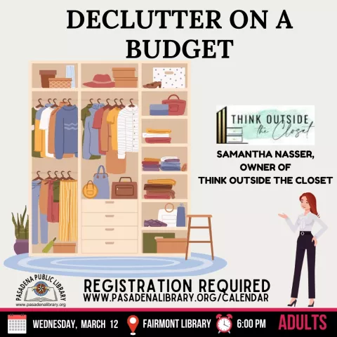 FAIRMONT: Declutter on a Budget (RR)