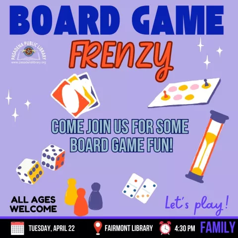 FAIRMONT: Board Game Frenzy