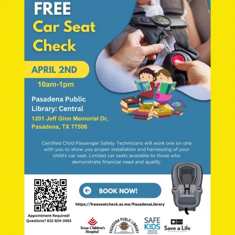 CENTRAL: Car Seat Check with Texas Children"s Hospital