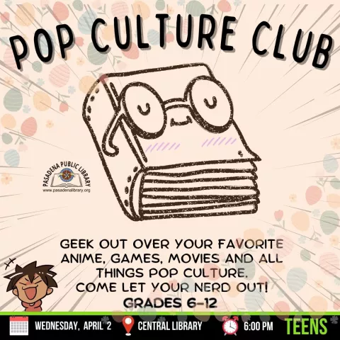 CENTRAL: Pop Culture Club