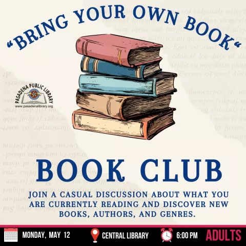 CENTRAL: Bring Your Own Book Book Club