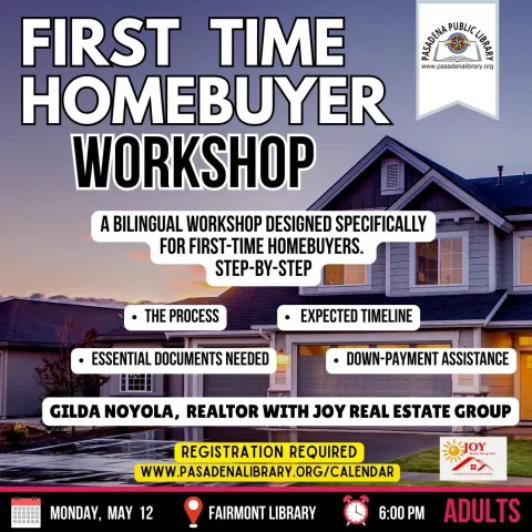 FAIRMONT: First Time Homebuyers Workshop (RR)