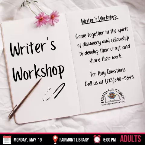 FAIRMONT: Writer's Workshop