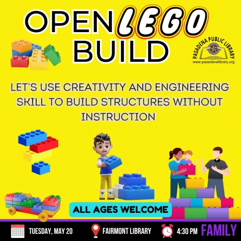 FAIRMONT: Open Lego Build