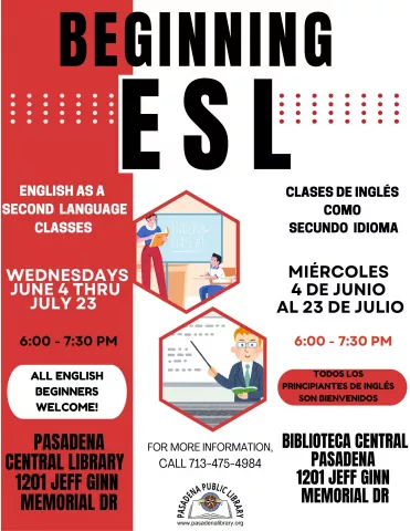 CENTRAL: Beginning ESL Class