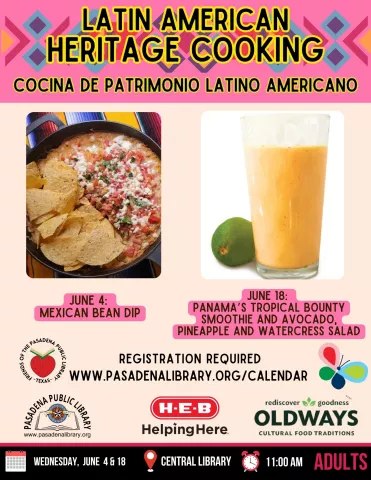 CENTRAL: Latin American Heritage Cooking - Mexican Bean Dip (RR)