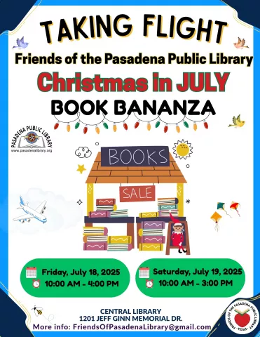 CENTRAL: Christmas in July Friends Book Bonanza