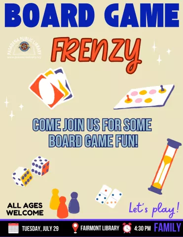 FAIRMONT: Board Game Frenzy