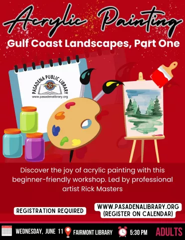 FAIRMONT: Acrylic Painting - Gulf Coast Landscape Part One (RR)