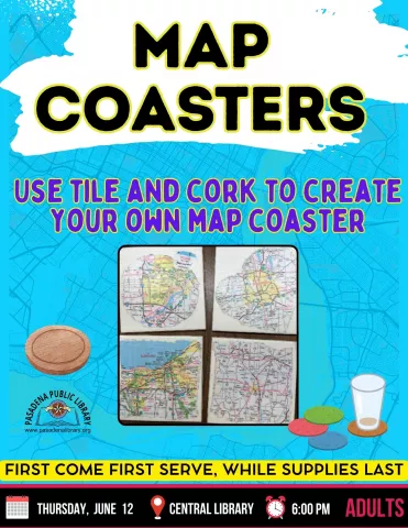CENTRAL: Map Coasters