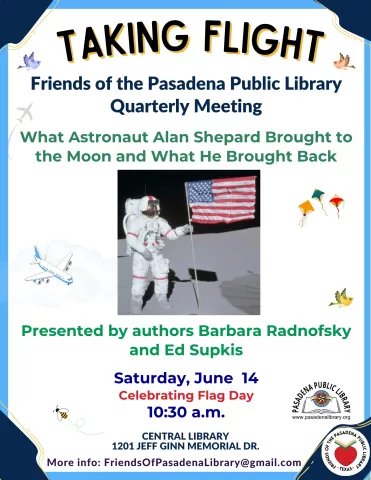 CENTRAL: Friends Of the Library - Quarterly Meeting - Alan Shepard on the Moon and Back