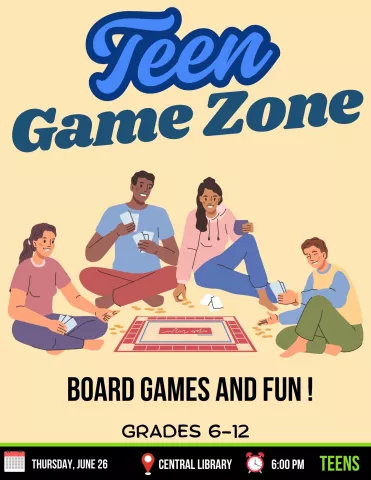 CENTRAL: Teen Game Zone