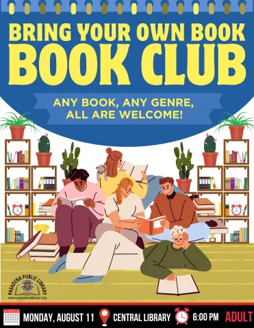 CENTRAL: Bring Your Own Book Book Club