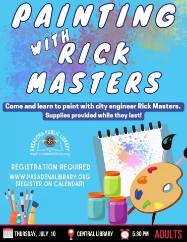CENTRAL: Painting with Rick Masters (RR)