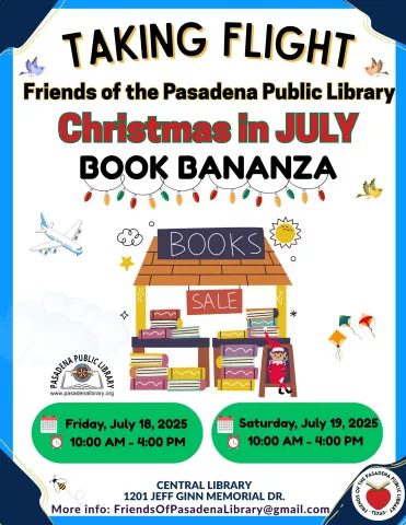 CENTRAL: Christmas in July Friends Book Bonanza