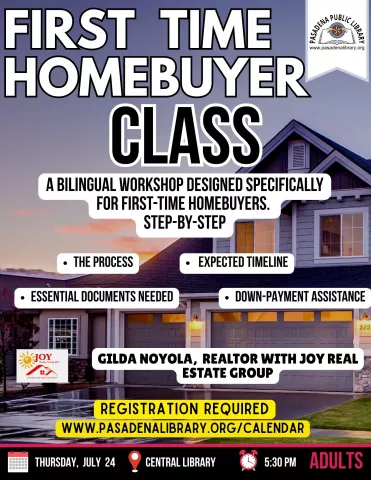 CENTRAL: First Time Homebuyer Class (RR)