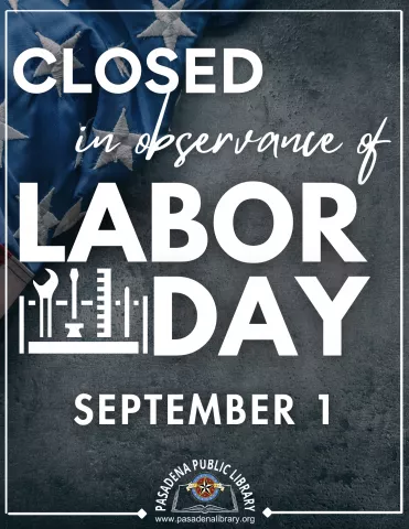 Closed In Observance of Labor Day