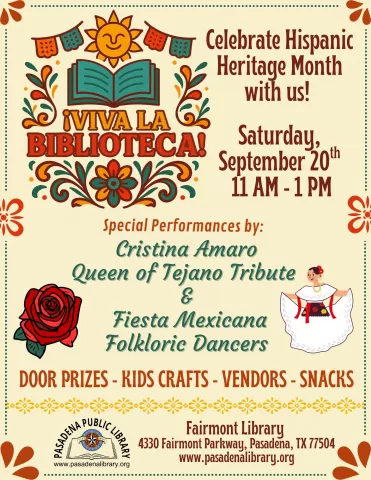 FAIRMONT: Viva la Biblioteca Community Celebration
