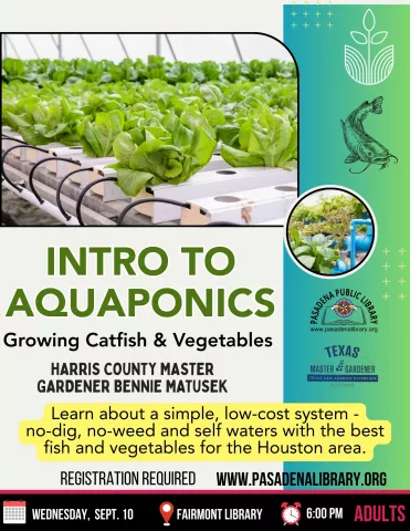 FAIRMONT: Intro to Aquaponics - Growing Catfish & Vegetables (RR)