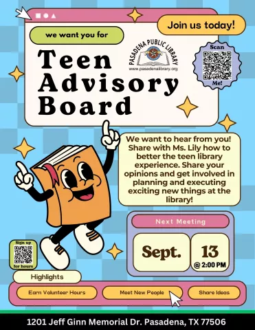 CENTRAL: Teen Advisory Board Meeting